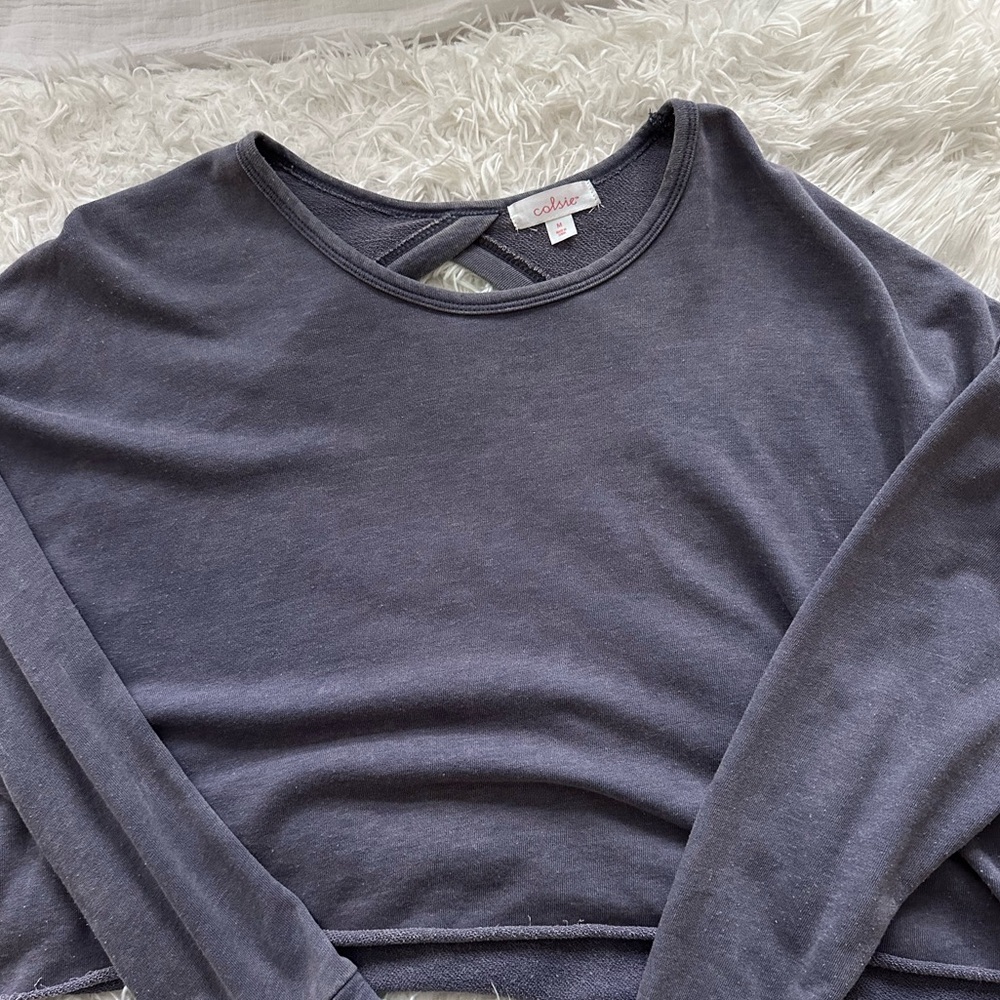 Purple crew neck - Picture 3 of 4